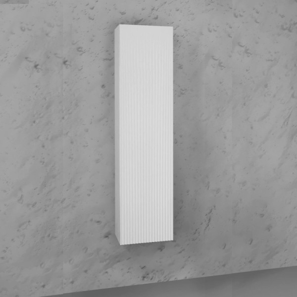 Шкаф пенал для ванной Laparet Bianca белый