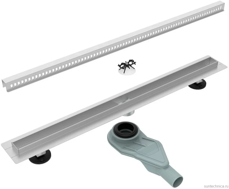 Душевой трап (лоток) Esbano Slim Side 70 cм, матовый хром