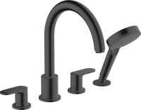 Смеситель на борт ванны Hansgrohe Vernis Blend 71456670 черный