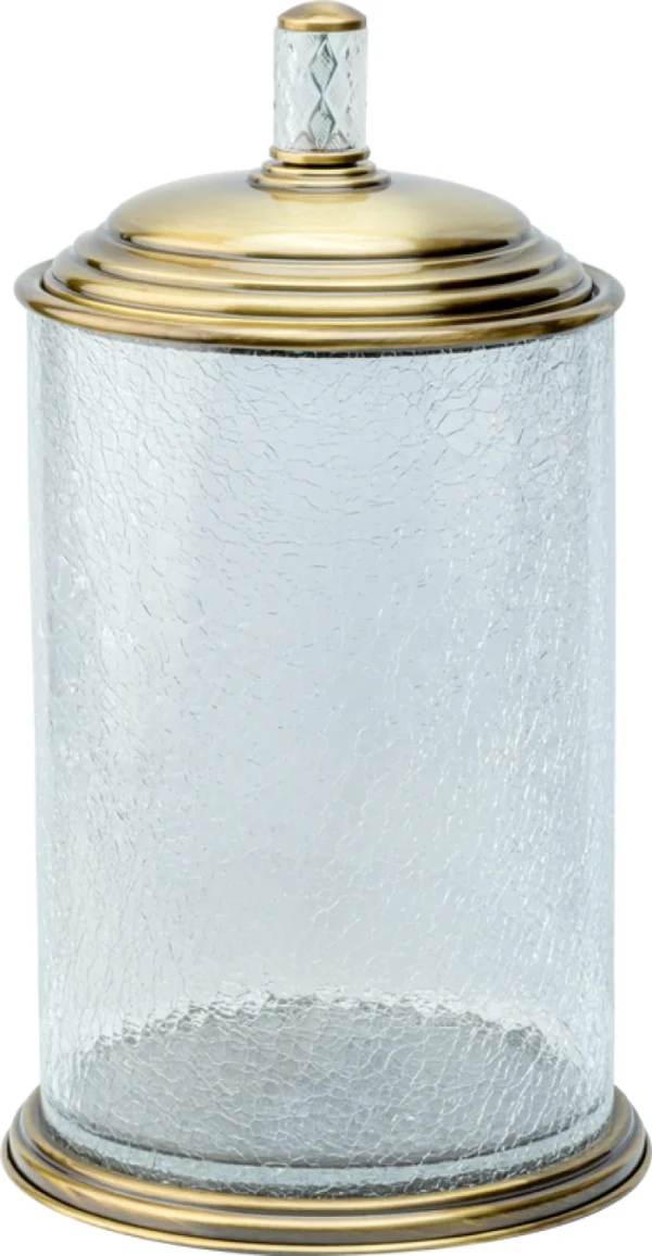 Мусорное ведро Boheme Murano Cristal 10914-CRST-BR бронза