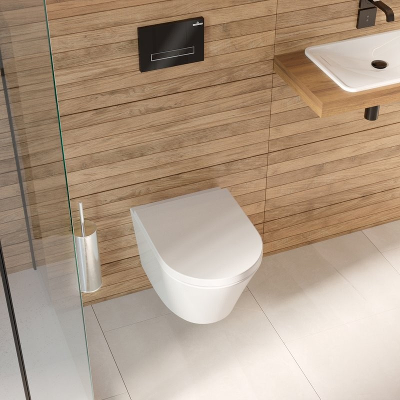 Унитаз подвесной Lavinia Boho Biore Rimless 3304003R безободковый, с микролифтом