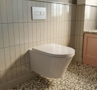 Унитаз подвесной Lavinia Boho Biore Rimless 3304003R безободковый, с микролифтом