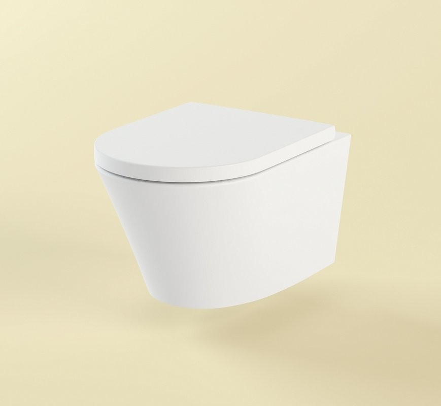 Унитаз подвесной Lavinia Boho Biore Rimless 3304003R безободковый, с микролифтом