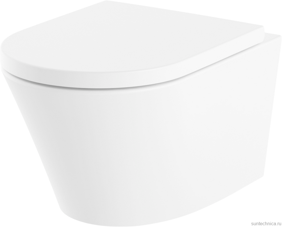 Унитаз подвесной Lavinia Boho Biore Rimless 3304003R безободковый, с микролифтом