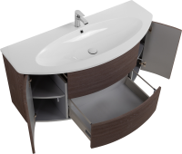 Мебель для ванной комнаты Cezares Eden 120 rovere scuro soft, раковина 50178