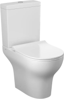 Унитаз-компакт напольный VitrA Zentrum Nifa 9824B003-7217 безободковый, с микролифтом