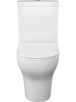 Унитаз-компакт напольный VitrA Zentrum Nifa 9824B003-7217 безободковый, с микролифтом
