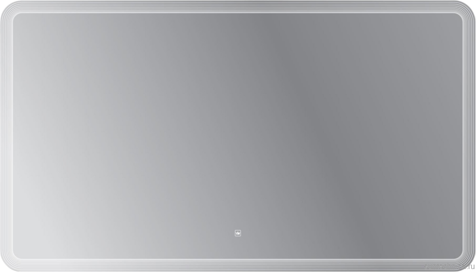 Зеркало Cezares Duet 140х80, с подсветкой