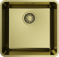 Комплект Мойка Omoikiri Omi 43-U/I Ultra-LG светлое золото + Измельчитель Nagare 750