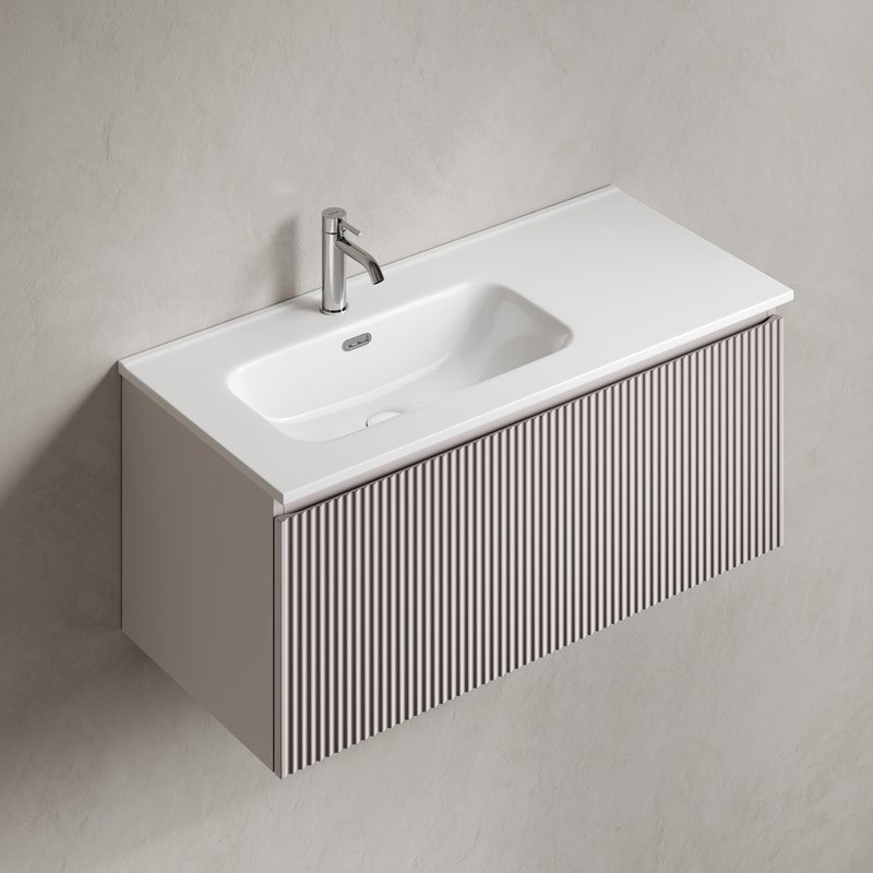 Мебель для ванной комнаты Sancos Snob R 1.0 100, L doha soft