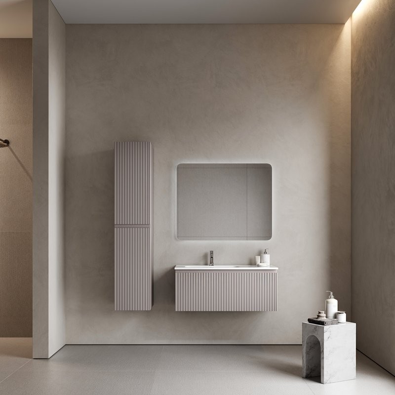 Мебель для ванной комнаты Sancos Snob R 1.0 100, L doha soft