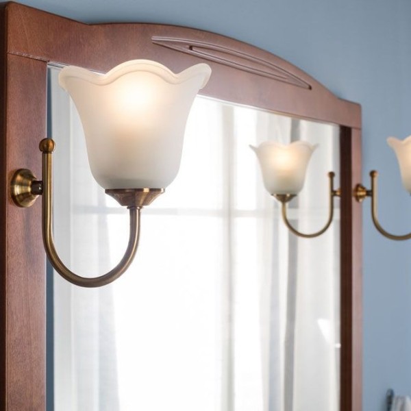 Светильник в ванную Aquanet Луизиана New EV0002CD бронза 2 шт.