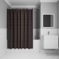 Штора для ванной IDDIS Base BG05P24i11 240х200, синяя