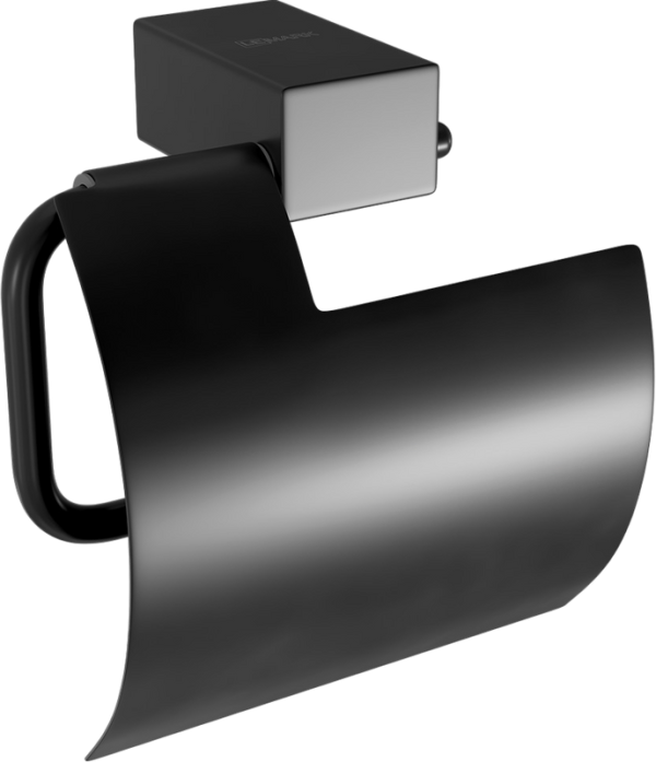 Держатель туалетной бумаги Lemark Smooth line 9722011 черный