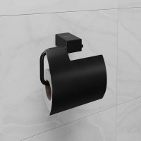 Держатель туалетной бумаги Lemark Smooth line 9722011 черный