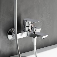 Смеситель для ванны с душем Damixa Apollo 471000001 хром Смеситель для ванны с душем Damixa Apollo 471000001 хром