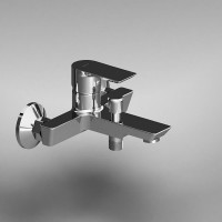 Смеситель для ванны с душем Damixa Apollo 471000001 хром Смеситель для ванны с душем Damixa Apollo 471000001 хром