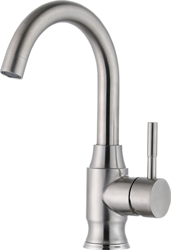 Смеситель для кухни Steel Hammer Inox SH 6166 INOX