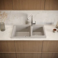 Мойка кухонная Domaci Болонья М-191-004 песочная
