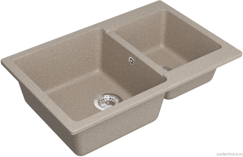 Мойка кухонная Domaci Болонья М-191-004 песочная
