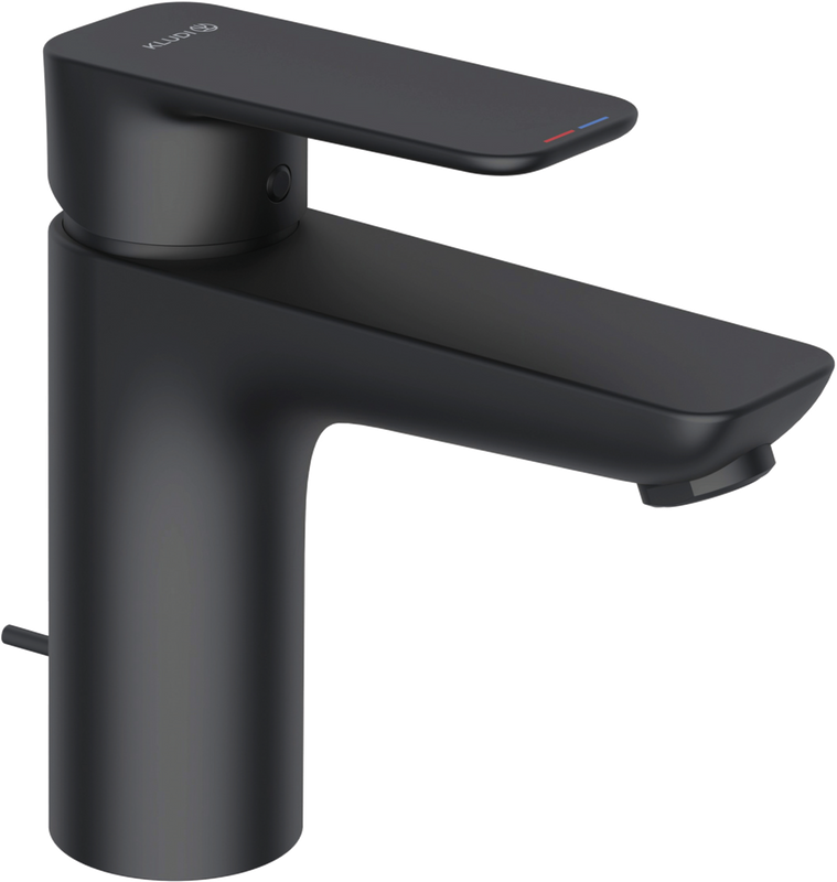 Смеситель для раковины Kludi Pure&Style 402903975 черный матовый