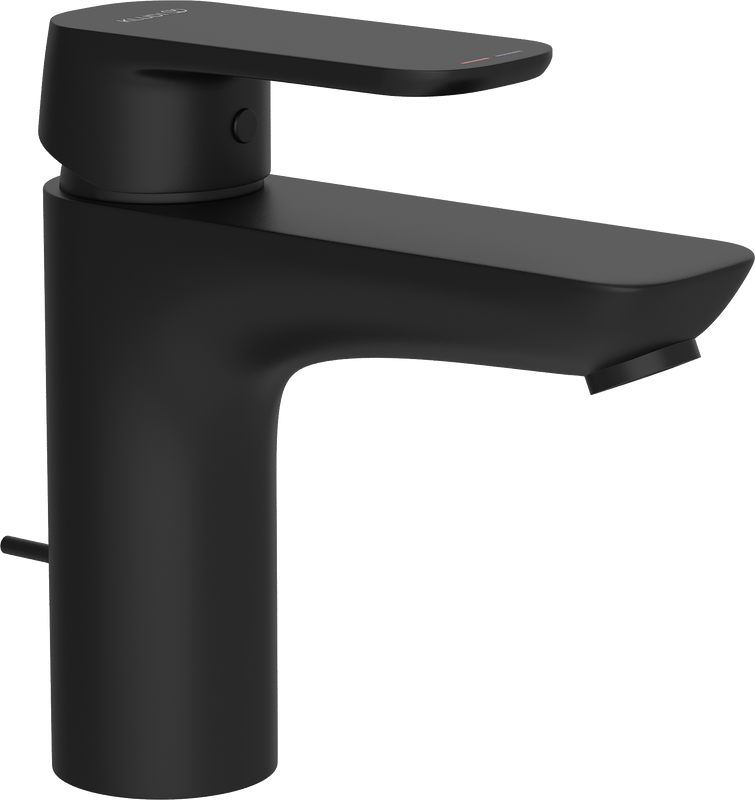Смеситель для раковины Kludi Pure&Style 402903975 черный матовый