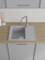 Мойка кухонная Domaci Болонья М-150-005 серая Мойка кухонная Domaci Болонья М-150-005 серая