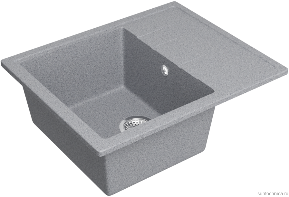 Мойка кухонная Domaci Болонья М-150-005 серая