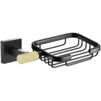 Мыльница Rose RG30H RG3004H золото, черный Мыльница Rose RG30H RG3004H золото, черный
