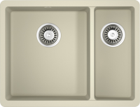 Комплект Мойка Omoikiri Kata 55-2-U-BE ваниль + Измельчитель Nagare 750