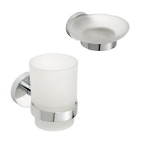 Набор Стакан Bemeta Omega 104110012 + Мыльница 104108042