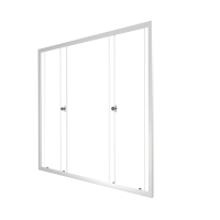 Шторка на ванну Triton Ультра 150 профиль глянцевый белый