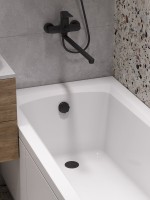 Универсальный смеситель Cersanit Brasko Black 64092 черный