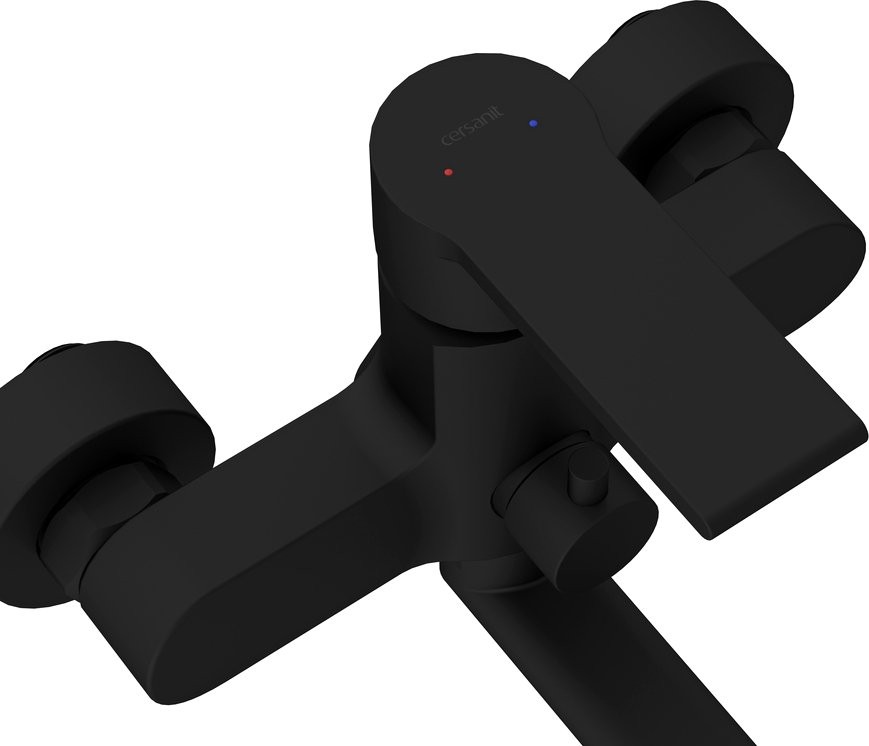Универсальный смеситель Cersanit Brasko Black 64092 черный
