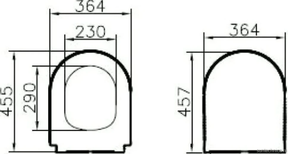 Комплект Унитаз подвесной VitrA S50 + Крышка + Инсталляция TECE Base 9400413 4 в 1 с кнопкой смыва