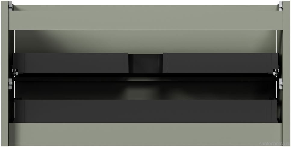 Тумба под раковину без столешницы Allen Brau Paris 120 матовая олива