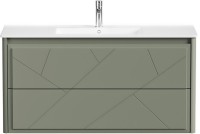 Тумба под раковину без столешницы Allen Brau Paris 120 матовая олива