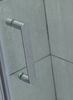 Душевой уголок Orange E23 12080TCR стекло прозрачное, профиль хром