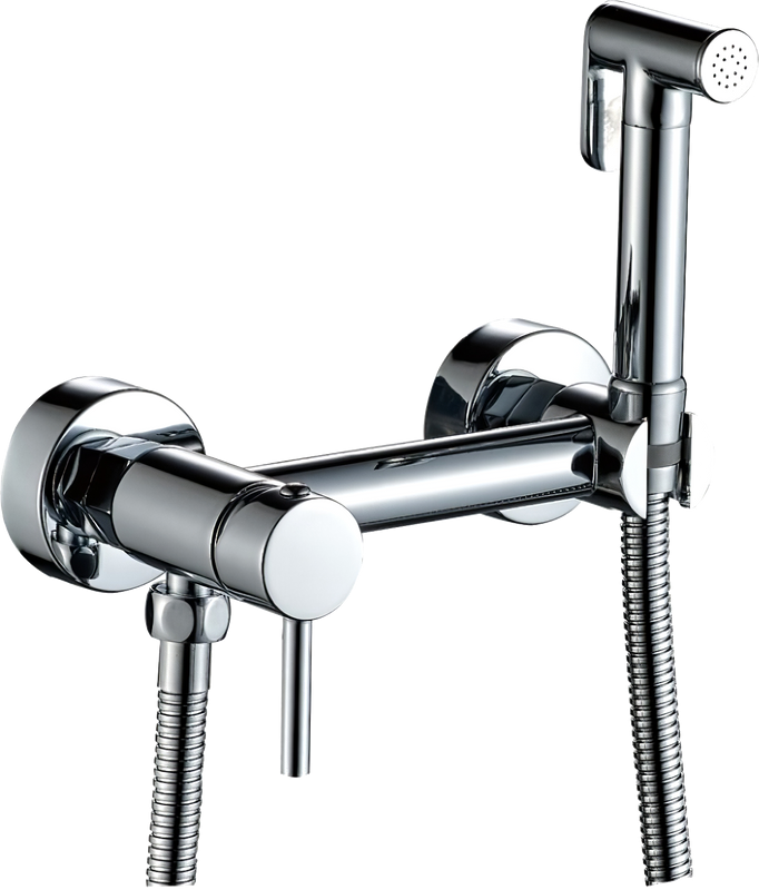 Гигиенический душ Haiba HB5510 со смесителем, хром