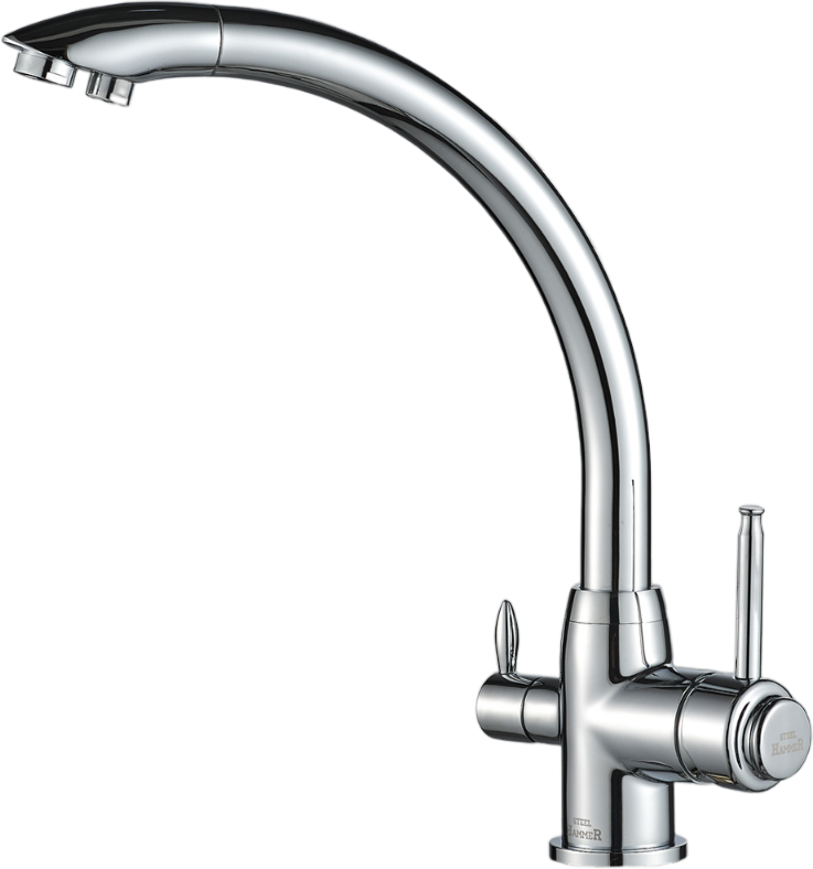 Смеситель для кухни Zorg Steel Hummer SH 699 CR хром