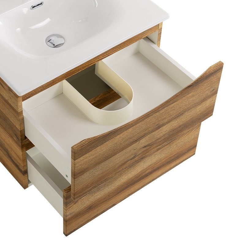Тумба под раковину BelBagno Marino-cer-n 70 подвесная, rovere rustico