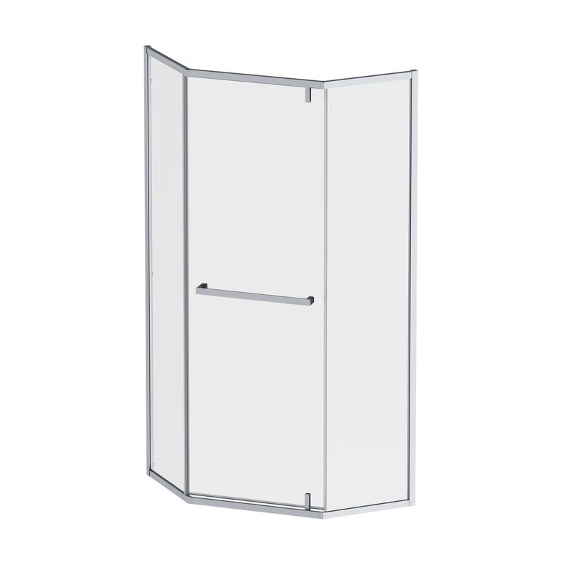 Душевой уголок AM.PM Gem W90G-405-9090-MT профиль матовый хром, стекло прозрачное