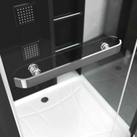 Душевая кабина Grossman GR-227 R 120x90 см черная