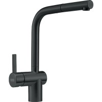 Смеситель для кухни Franke Atlas Neo выдвижной излив, черный матовый