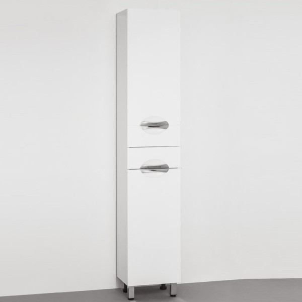 Шкаф пенал для ванной Style Line Жасмин 36 белый