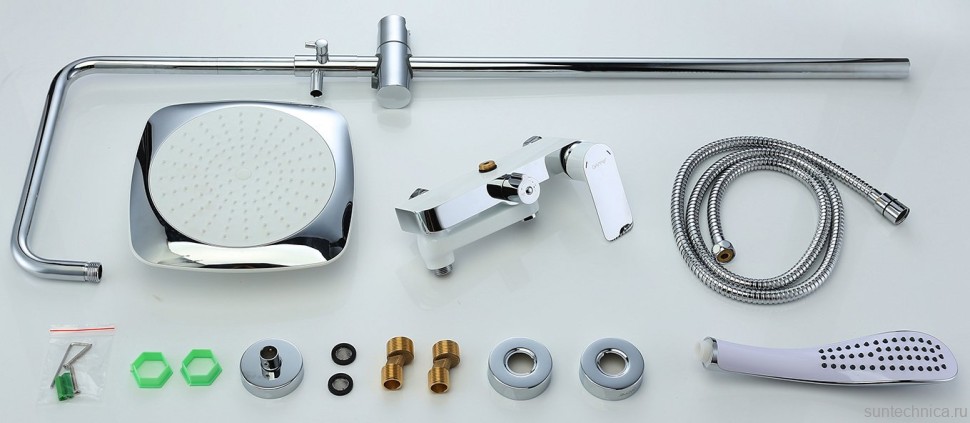 Душевая стойка Gappo G48 G2448 хром