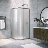 Душевой уголок Vegas Glass ZS-F Tur Novo h1900 110*90 08 10 профиль глянцевый хром, стекло сатин