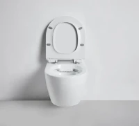 Комплект  Унитаз подвесной BOND Oval F03-10 безободковый, с микролифтом + Система инсталляции для унитазов Grohe Rapid SL 38772001, 3 в 1 с кнопкой см