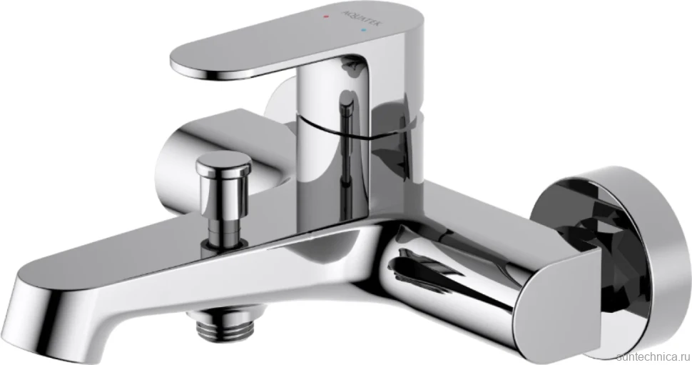 Смеситель для ванны с душем AQUATEK Оберон AQ1240CR хром