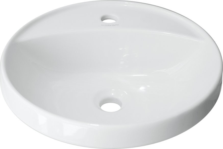 Тумба с раковиной Alavann Cosmetic 100 L/R под стиральную машину, напольная, глянцевая белая